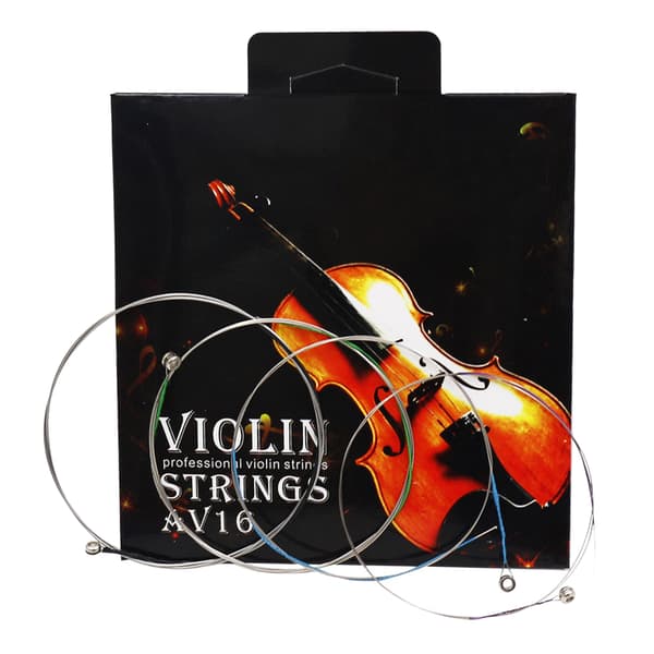 4 st Violinsträngar Jämn Spänning Universal Stål Professionella Ersättningstillbehör