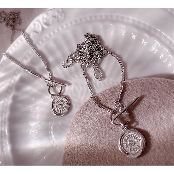 Necklaceometry Stud Silver Modesmycken Ac5046