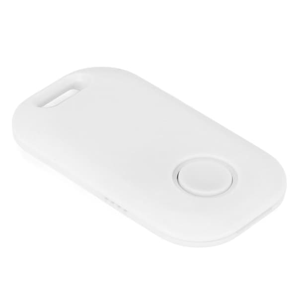 Bluetooth Tracker Anti Lost Enhed til Nøgler Kæledyr Tasker Android iOS Hvid