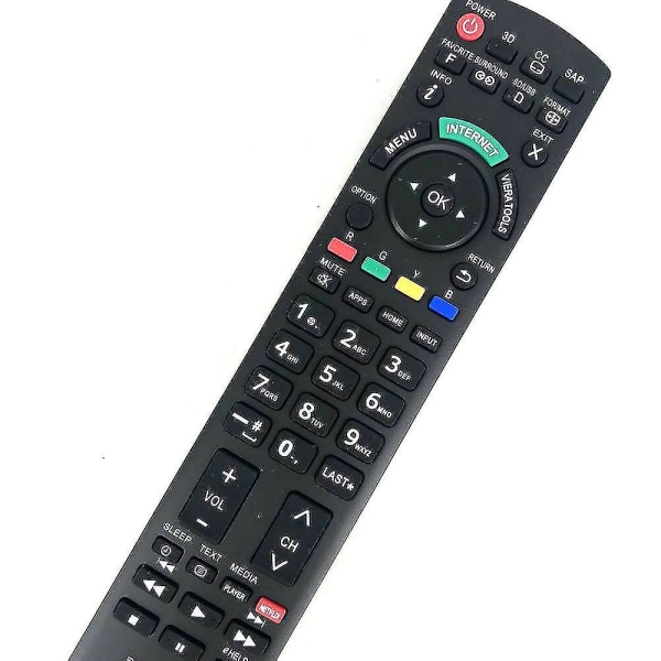 pan-918 Universal Til Panasonic Netflix 3d Tv Fjernbetjening N2qayb000485