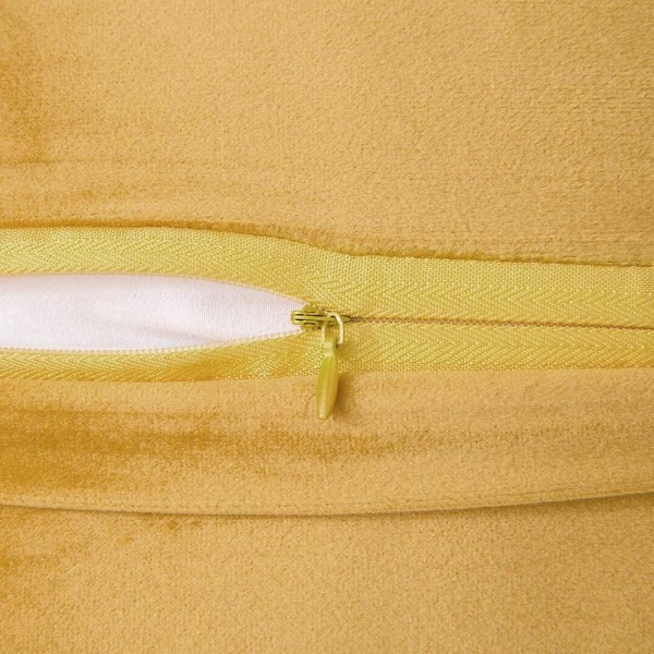 Pakke med 2 fløjlspudebetræk Pompom dekorative pudebetræk Solid blødt pudebetræk med poms Firkantet til sofa Sofa Soveværelse Bil 18x18inch Da 26 x26 Gold