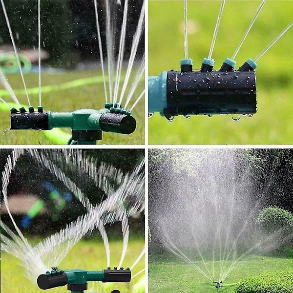 Automatisk roterende havesprinkler til græsplæne, vandingsværktøj, grøn