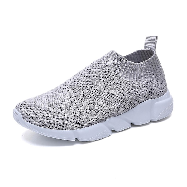 Kvinder Mesh Pumps åndbare sportssko flade sko Grey 41