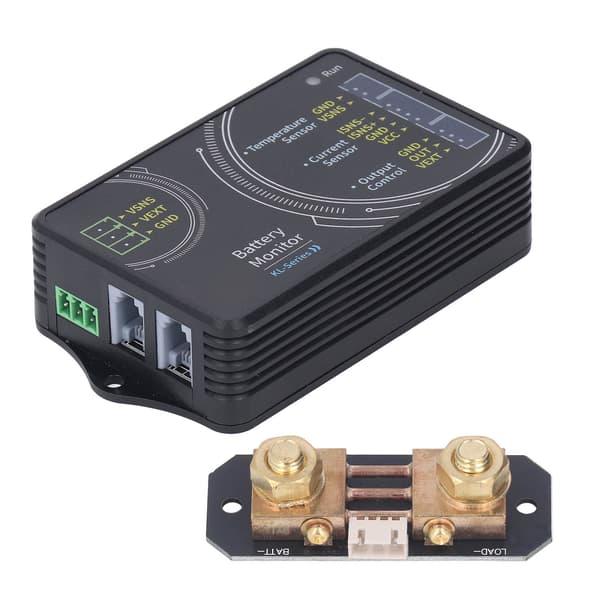 Batterimonitor - Strømmåler for Volt, Ampere, Kapasitet