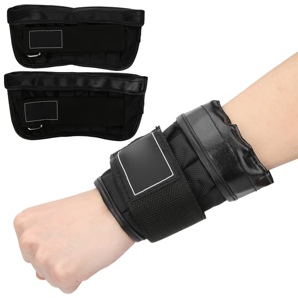 2 st 1-4KG Justerbart handledsbandage Styrka Konstläder Boxningssandsäck