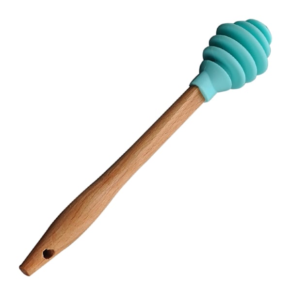 5 stk Honey Splash Bar Langt håndtak Non-stick Silikon tyktflytende stoff Honey Dipper Stick For Office