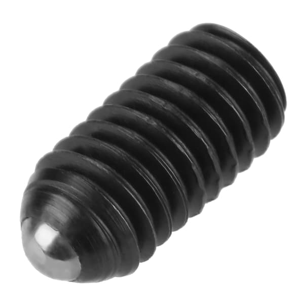 10 stk. M6 Hex Socket Kulstofstål Kuglefjederstempler M6x16 Sæt