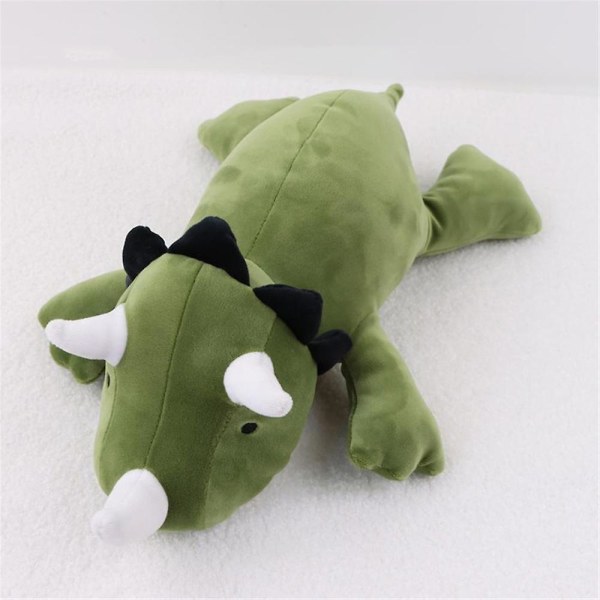 Söt mjukdjur dinosaurie plysch leksak tecknad stoppad docka 38cm Green