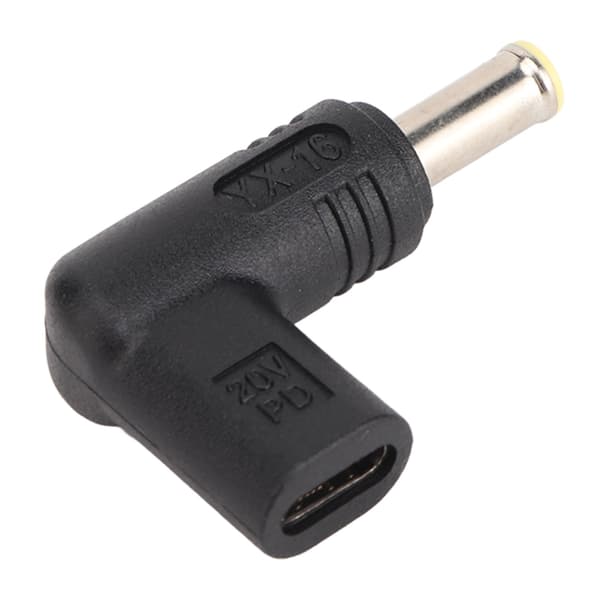 USB C til 5.5x3.0mm DC Strømadapter 100W PD Hurtiglading for Laptop