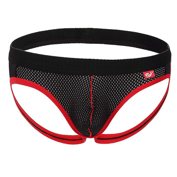 Män Sexiga Jockstrap Underkläder Rygglösa byxor G-String Pouch