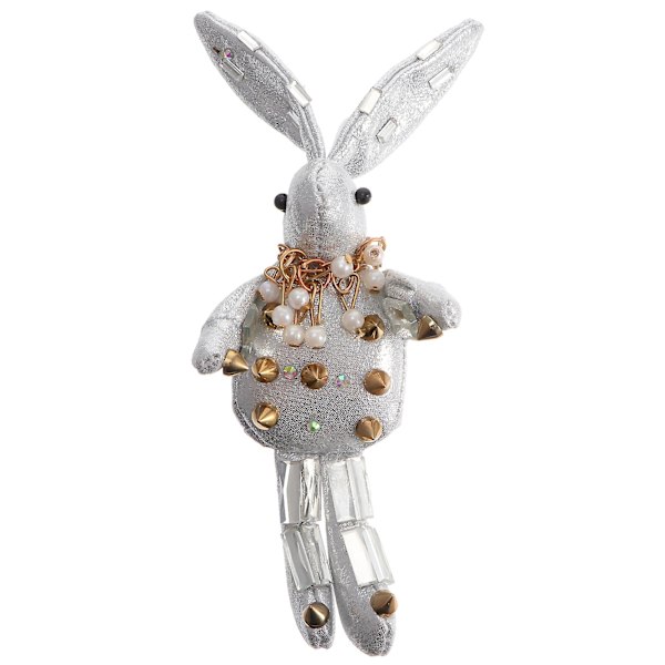 1kpl Bunny Shape Nahka Ainutlaatuinen Avaimenperä Auton Riipus Laukku Ornamentti Juhla Naisille