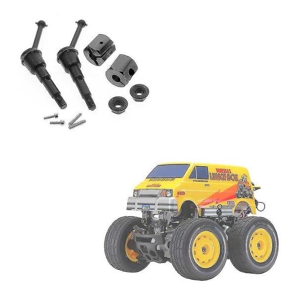 2 st Drivaxel Cvd Adapter Mutter Set Kompatibel med Tamiya Sw-01 Sw01 1/24 ,2