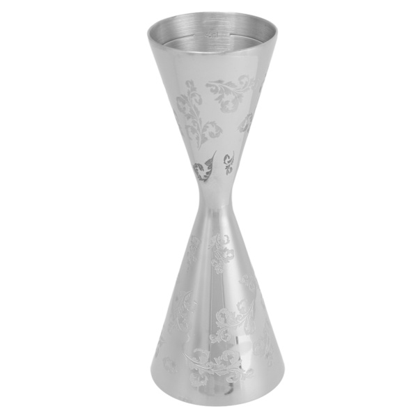 Cocktail Jigger i rustfritt stål med dobbelt hode 60ml 90ml Bar Blader Stripe