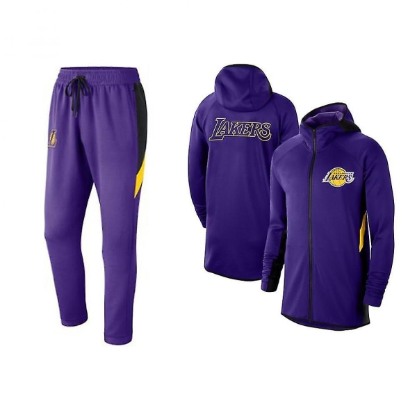 Lakers Basket Pullover Hoodie
