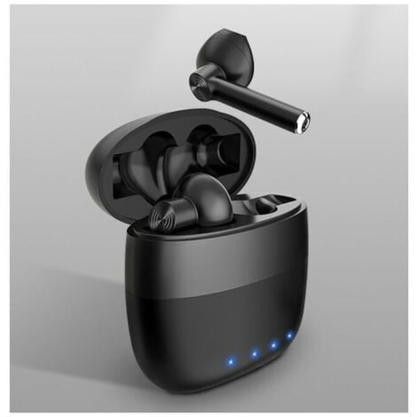 Trådlösa Bluetooth hörlurar, Trådlösa hörlurar med brusreducering, Vattentät Bluetooth hörlurar, Touch Control, Bu