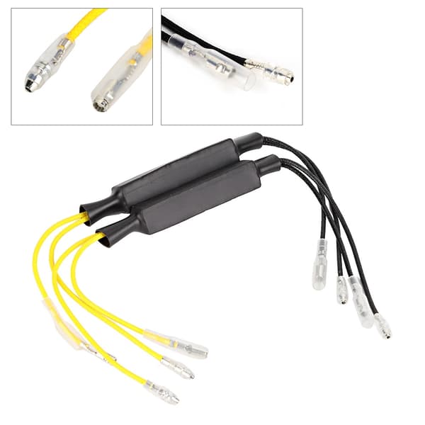 21W LED Indikator Motstand Blinklys Dekoder Motorsykkel Par