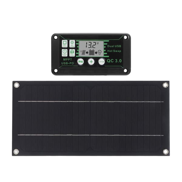 Monokristallin kisel solpanel 600W 18V för bil, husbil, flygplan, utomhusbruk, plantering