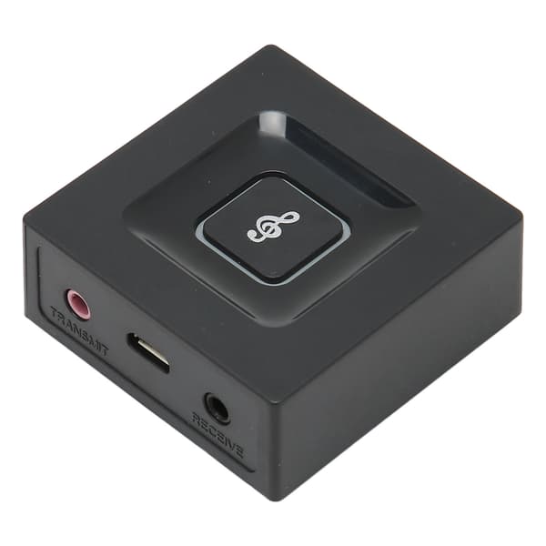 Bluetooth Musikkadapter Trådløs Sender Mottaker Støyreduksjon Stereo Codec 35mm RCA for PC-høyttaler