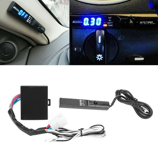 APEXI 12V Auto Turbo Timer Kontrollsett LED-Display Universelt Biltilbehør