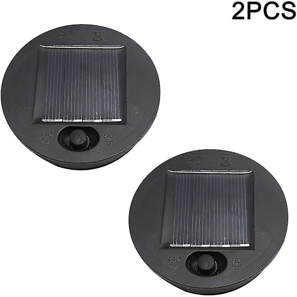 2-pack ersättningssollyktor för utomhushängande lyktor, byte av led solarljus med batterilåda Lätt att installera Professionell
