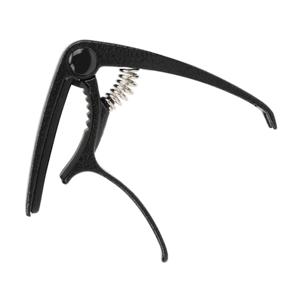 Zink Legering Svart Akustisk Gitarr Capo för Ukulele Elgitarr