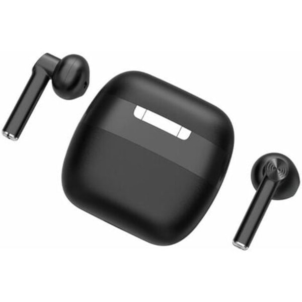 Trådlösa Bluetooth hörlurar, Trådlösa hörlurar med brusreducering, Vattentät Bluetooth hörlurar, Touch Control, Bu