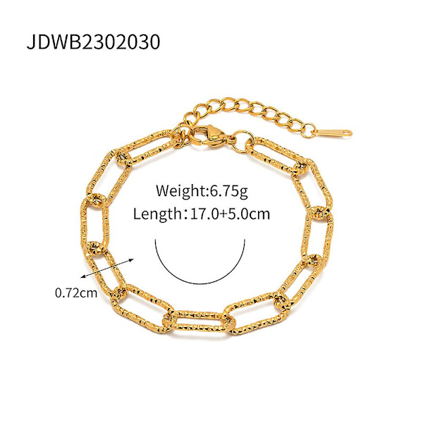 Armband Square Daily Outfit Metallic Element B1383 JDWB2302030
