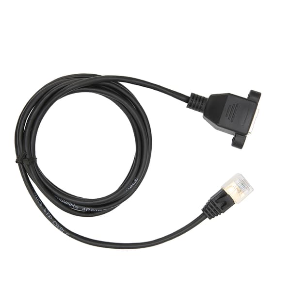 CAT8 Ethernet-kabel 1,5 m 3,8 mm OD RJ45 8P8C Han til Hun til Switch Server