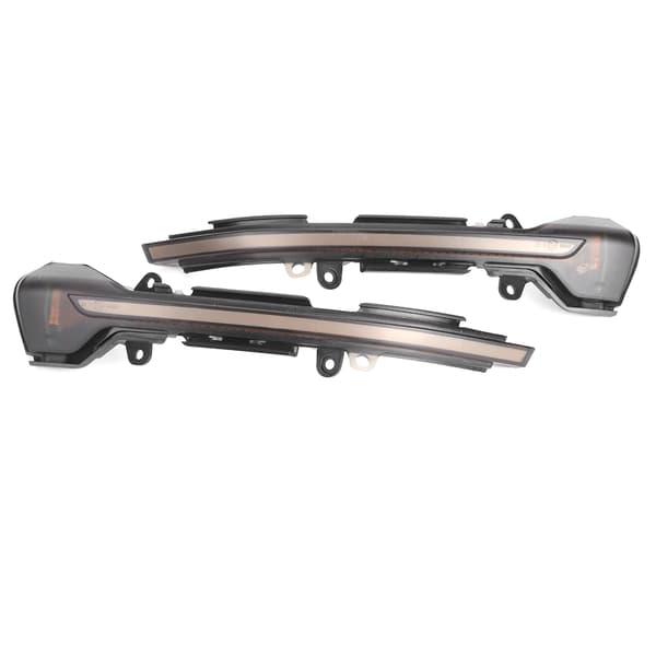 12V 1.8W Dynamisk Blinklysindikator Utvendig Bakspeil Gule LED-lys Passer til Seat LEON III 5F
