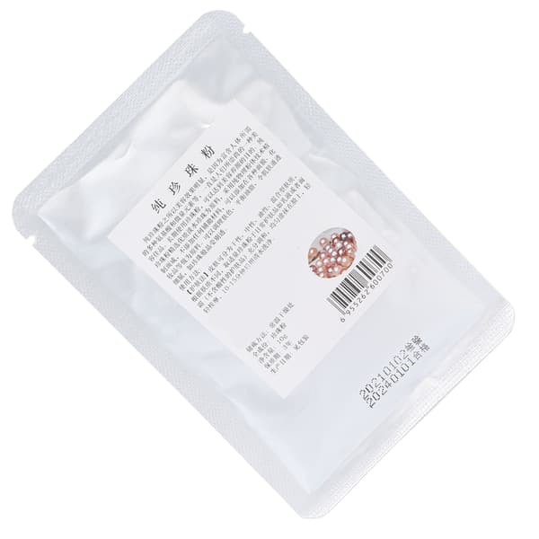 Perlepulver for kvinner Mild hudskjønnhet Løst pudder Bomullstråd Epilator Tilbehør 0,4 oz