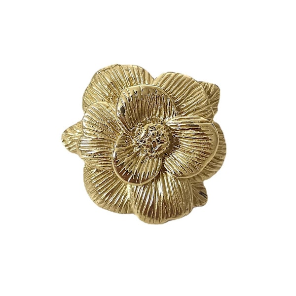Vintage Flower Shape Skab Skuffe Knopper Garderobe Kommode Drop Pull For Home