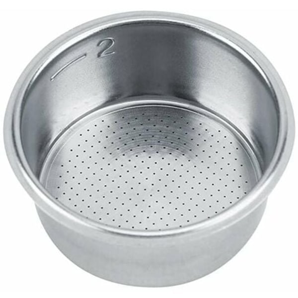 51mm kaffefilter, rustfrit stål kaffefilterkurv Genanvendeligt håndholdt kaffefilter til