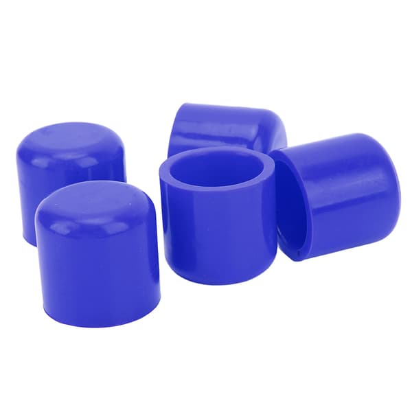 5PCS 30mm Blå Silikon Blindplugg Flexibel Slitstark Universal Insug Vakuumslangplugg