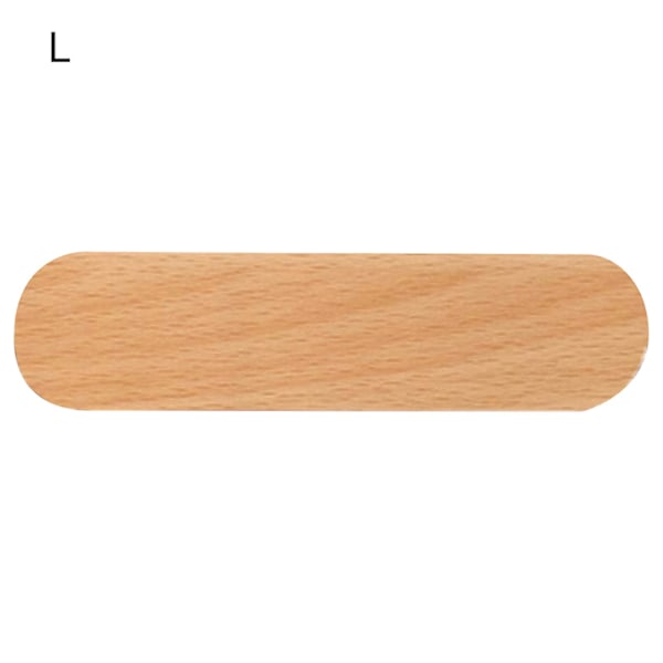 Magnet Key Hook Sömlös Sticky Hook Nail Free Sticker Dark Walnut S