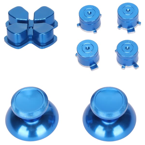 ABXY Joystick-knapper i aluminiumslegering til Playstation 5 Controller Blå