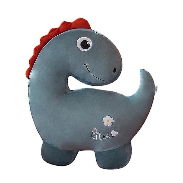 Pehmolelu sarjakuva metsäeläintyyny Pehmolelu täytetyt eläimet A Green dinosaur 50CM