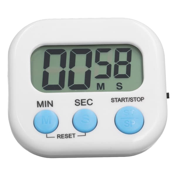 Stor Skjerm Digital Timer med Nedtelling og Tidsfunksjon