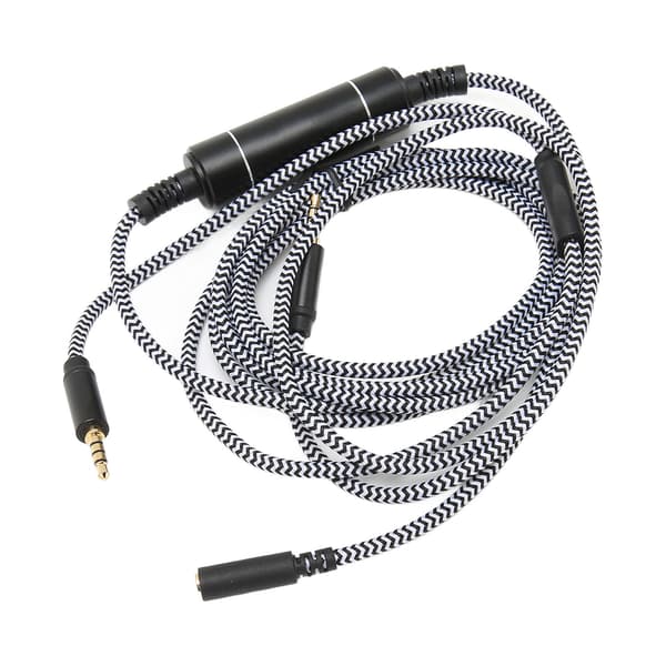 Chat Link Pro Kabel - Lydløs, Tabsløs Chat Adapter Kabel med Metal Isolator til Xbox One, PS4 og Switch - 2,6m