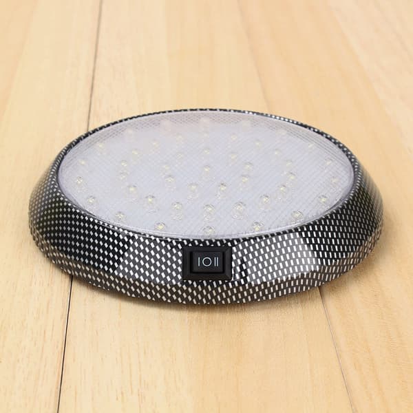 12V 46 LED Bil Innvendig Taklys Hvit Universal Leselampe