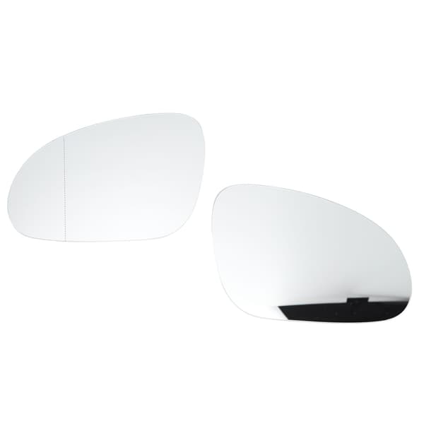 2 stk. sidespejlglas 7M3857521F Opvarmet klart bakspejlglas til Eos 1F7 1F8 03.06 til 05.08