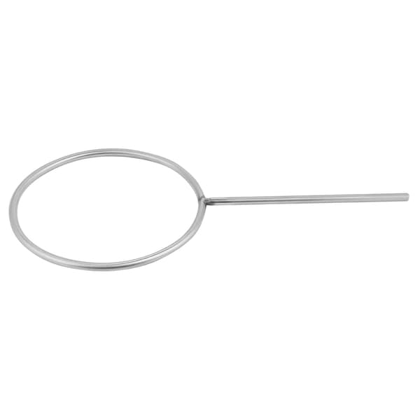 160 mm lukket ringstativ i rustfritt stål for laboratorium