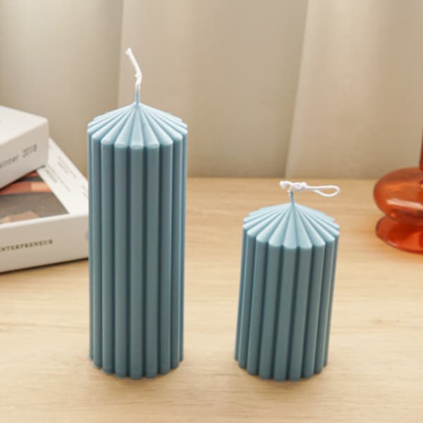 Geometrisk Grov Rack Tip Duftlysform til Paraffin og Carnaubavoks