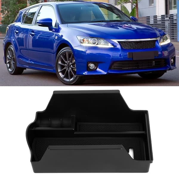 Lexus CT200 CT200H 2011 2017 Midtkonsoll Armlene Oppbevaringsboks Brett