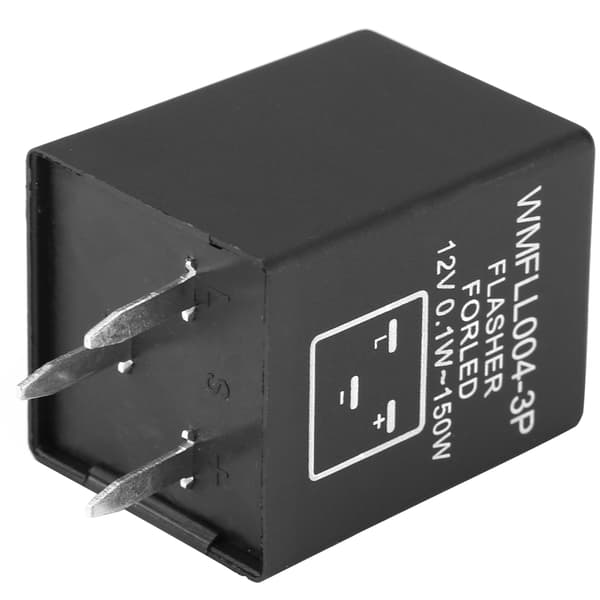 3-stifts EP28 Bil Blinkersrelä Dekoder LED Blinkersljus 12V