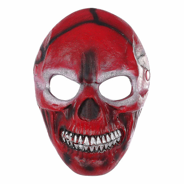 Skull Skeleton Halloween Mask Bloody Skull Mask 3d Soft Foaming Mask Halloween Dekorationer Spökhus Cosplay Tillbehör