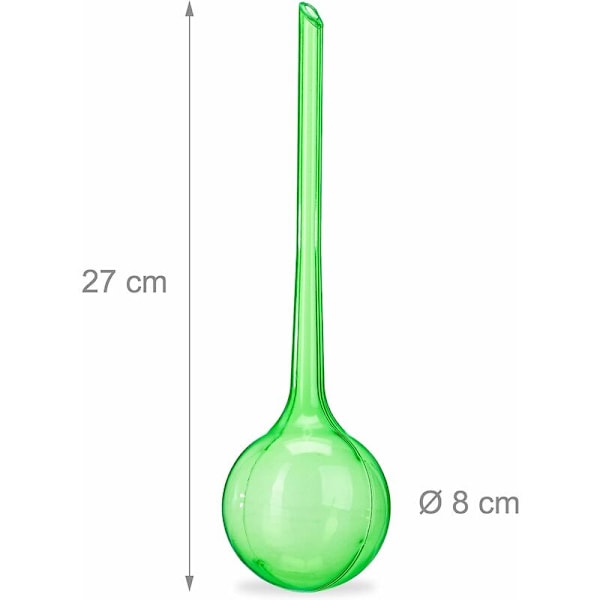 4 isoa automaattista kukkakastelukannua Kotisivu Suotuskukkapallokastelulaite 8cm Vihreä