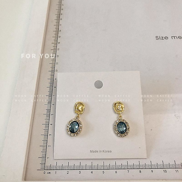 Øreringe 925 Sølvsmykker Zirkon Modesmykker Ac8014