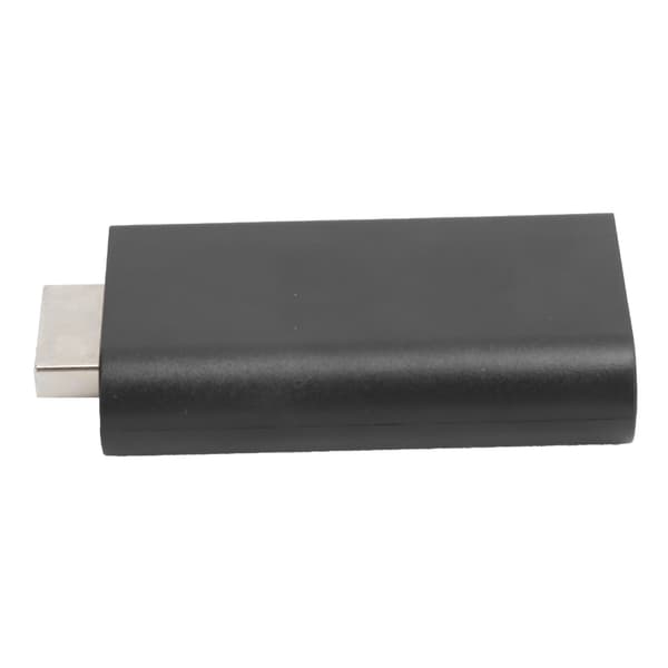 PS2 til HDMI Adapter Konverter med 3,5 mm Audio Interface Sort