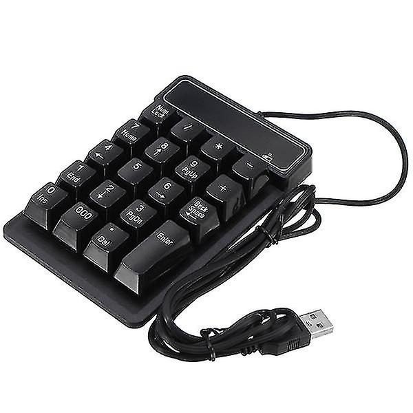 usb Wired Vandtæt Mekanisk Mini Nummer 17 Taster Keyboard