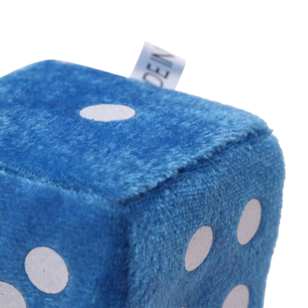 Fyllda leksak tärningar tecknad kreativ rolig färg 6pcs